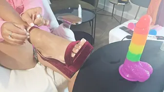 Sexy Footjob - Sweetarabic Hot Arab Girls