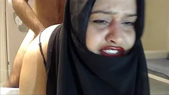 ANAL ! CHEATING HIJAB WIFE FUCKED IN THE ASS ! bit.ly/bigass2627