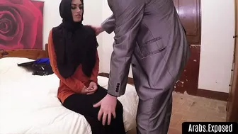 Amateur arab pussy banged hard