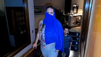 Arab desi bachelorette party with dwarf firefighter from SBT television. Pitoco173