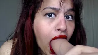 SUCK MY DICK HORNY BITCH !