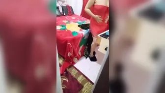 Her stepBrother Entered and Couldn't Hold Himself at Her Foot